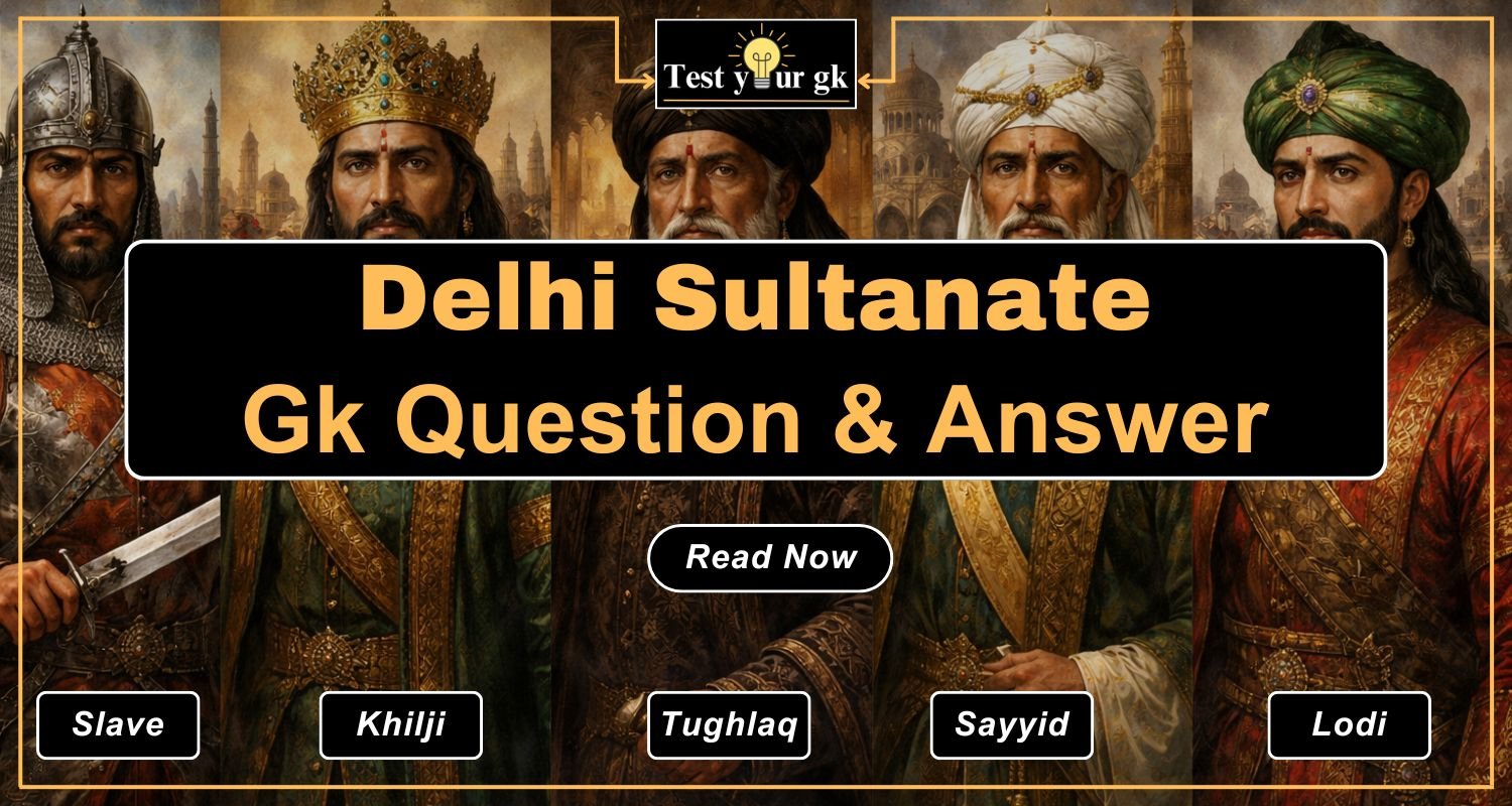 50+ Delhi Sultanate MCQs questions with answers for UPSC SSC exams