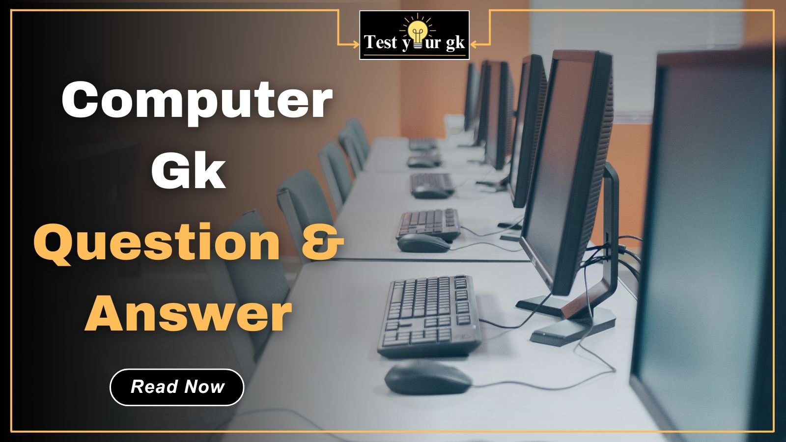 Computer GK questions and answers for competitive exams, basic to advanced computer awareness