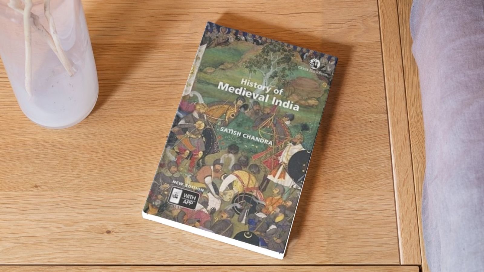 Medieval Indian History book by Satish Chandra for UPSC and SSC preparation