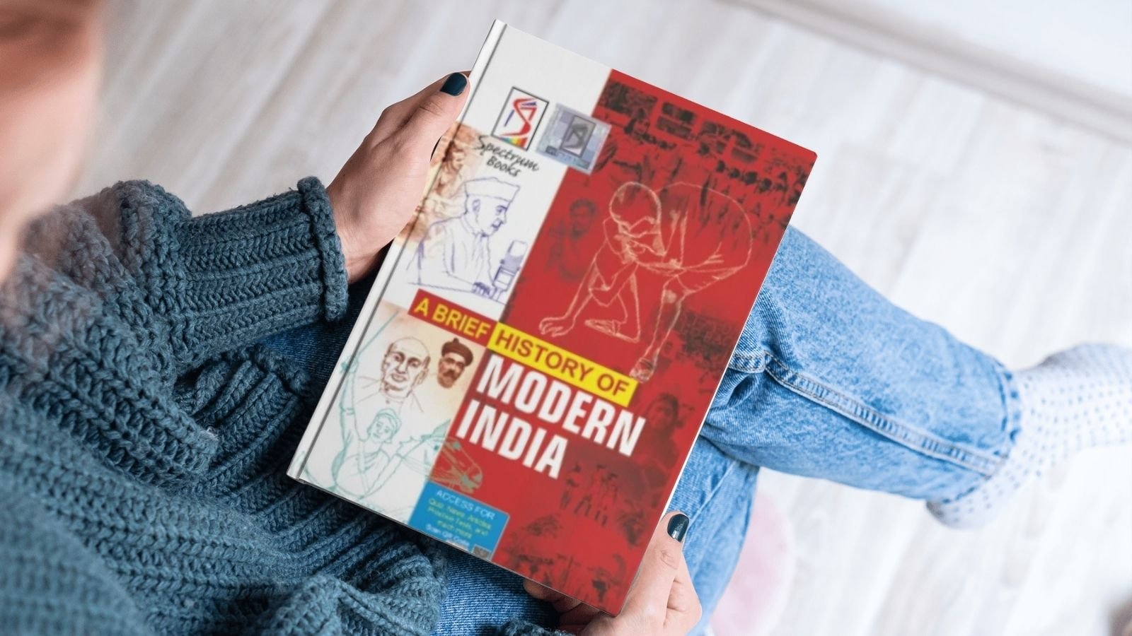 Modern Indian History book by Spectrum for UPSC and SSC preparation