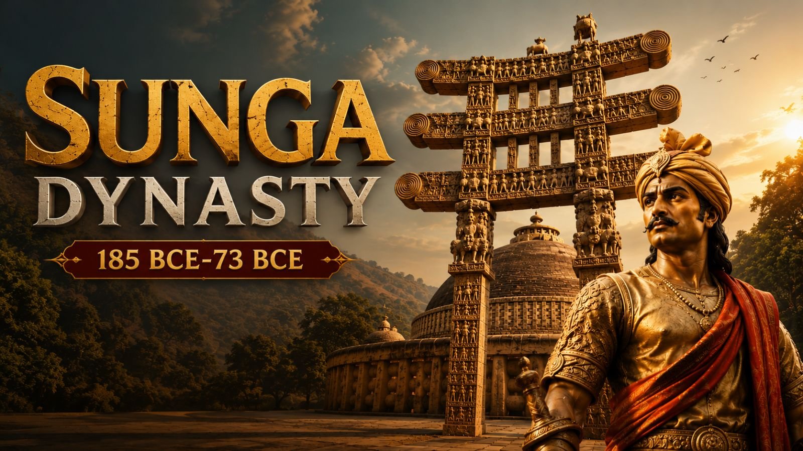 Sunga Dynasty MCQs. Sunga Dynasty GK MCQs for UPSC SSC Bank State PSC exam preparation