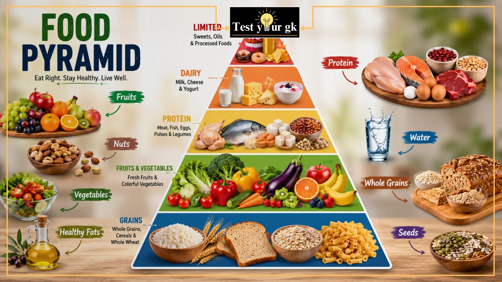 50 Components of Food Gk mcq with Answers for Competitive Exams